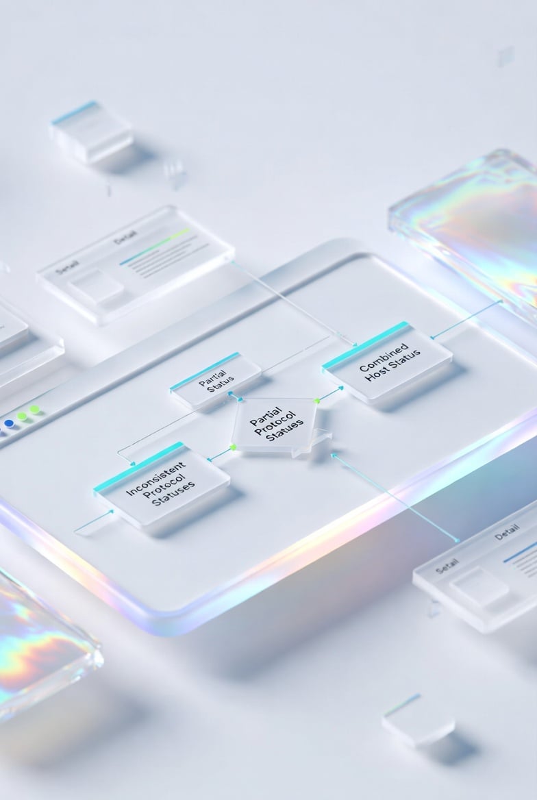 BlockWatch partial and combined status logic